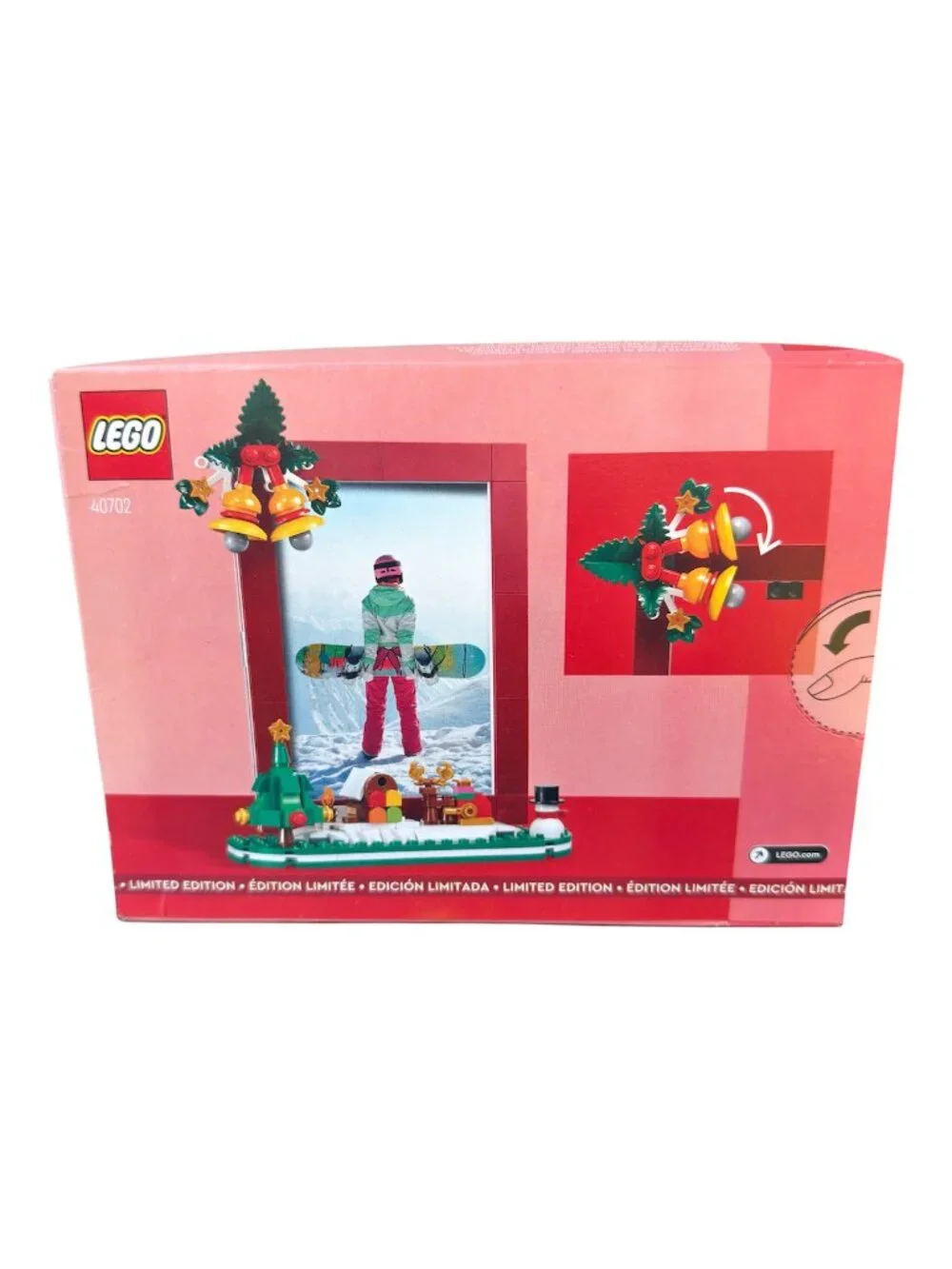 LEGO 40702 Christmas Picture Frame Set NEW/SEALED Festive Decoration Holiday